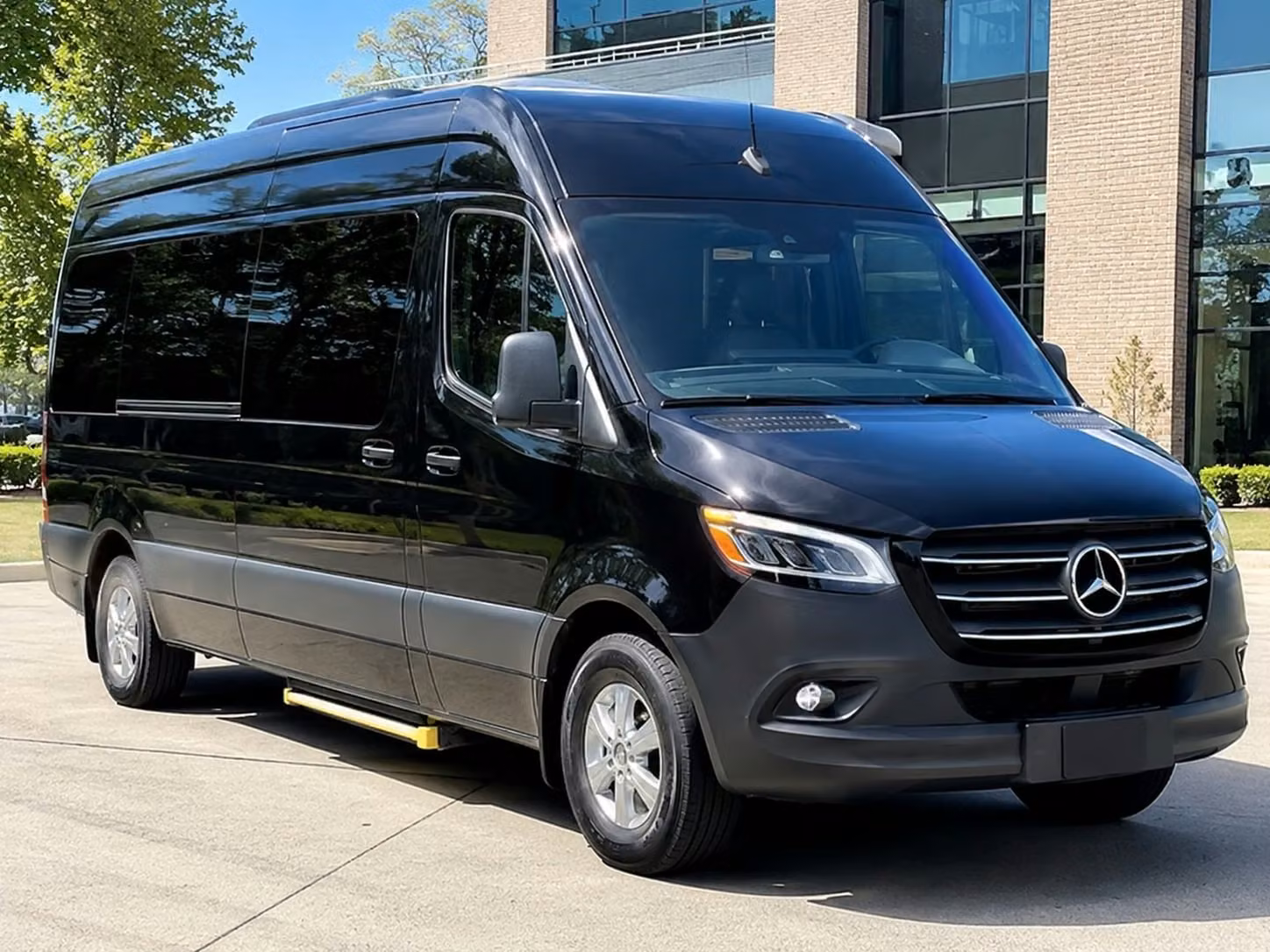 sprinter van with driver