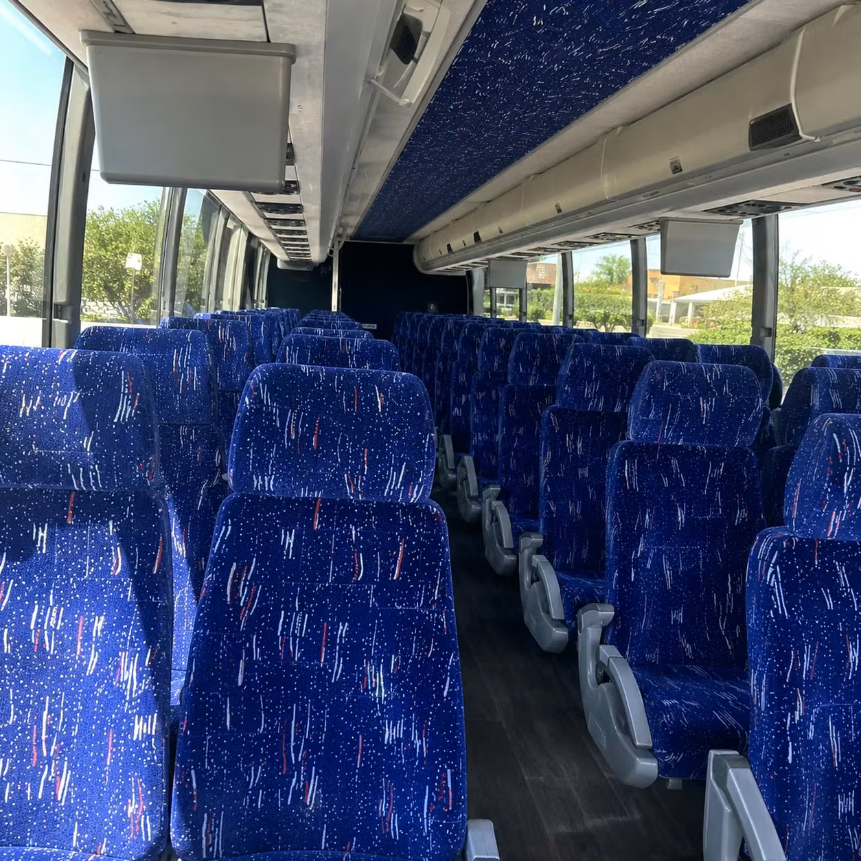 taylorsville charter bus rental interior